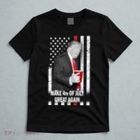 Donald Trump Make 4th Of July Great Again T-Shirt thumb 5