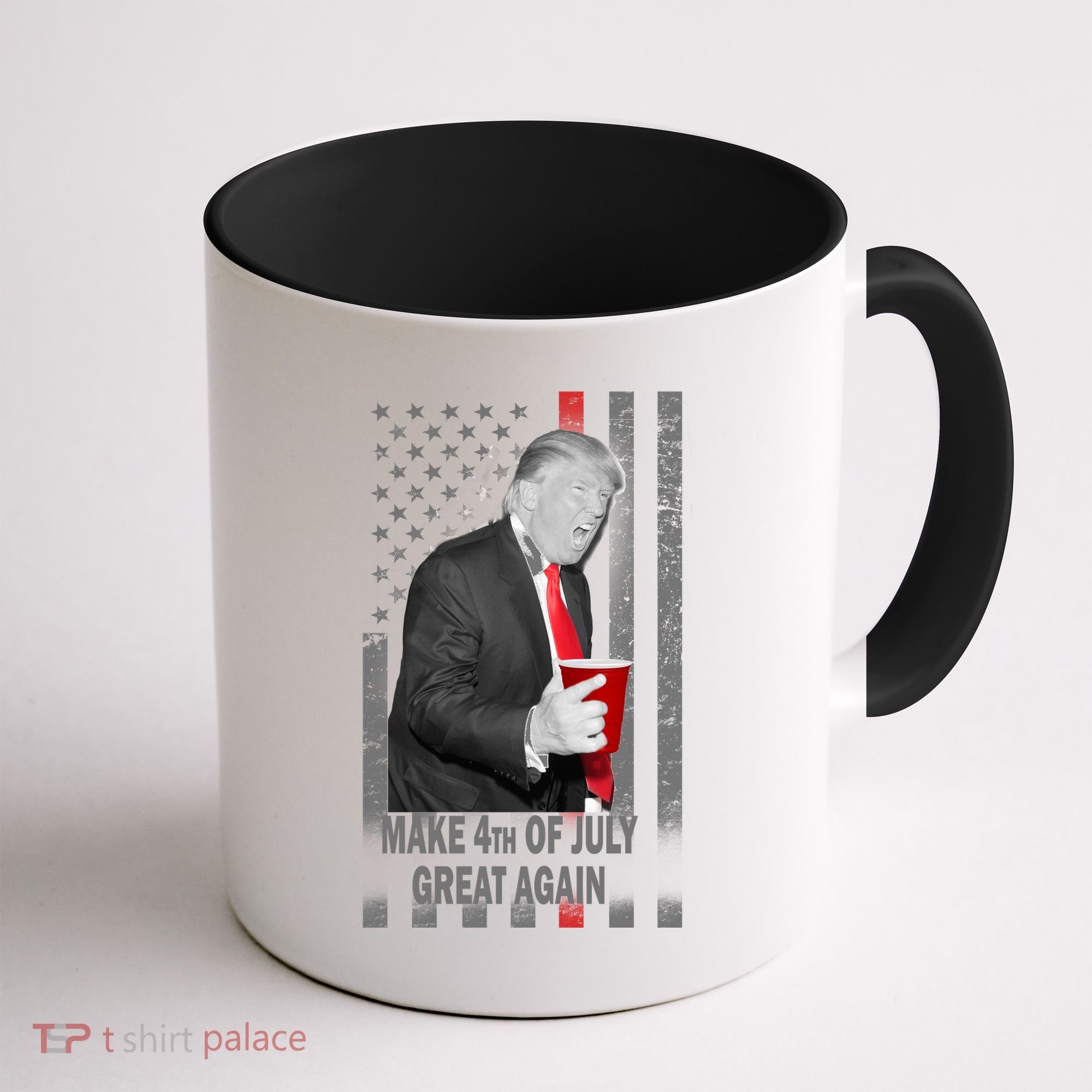 Donald Trump Make 4th Of July Great Again Coffee Mug