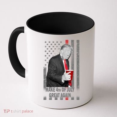 Donald Trump Make 4th Of July Great Again Coffee Mug