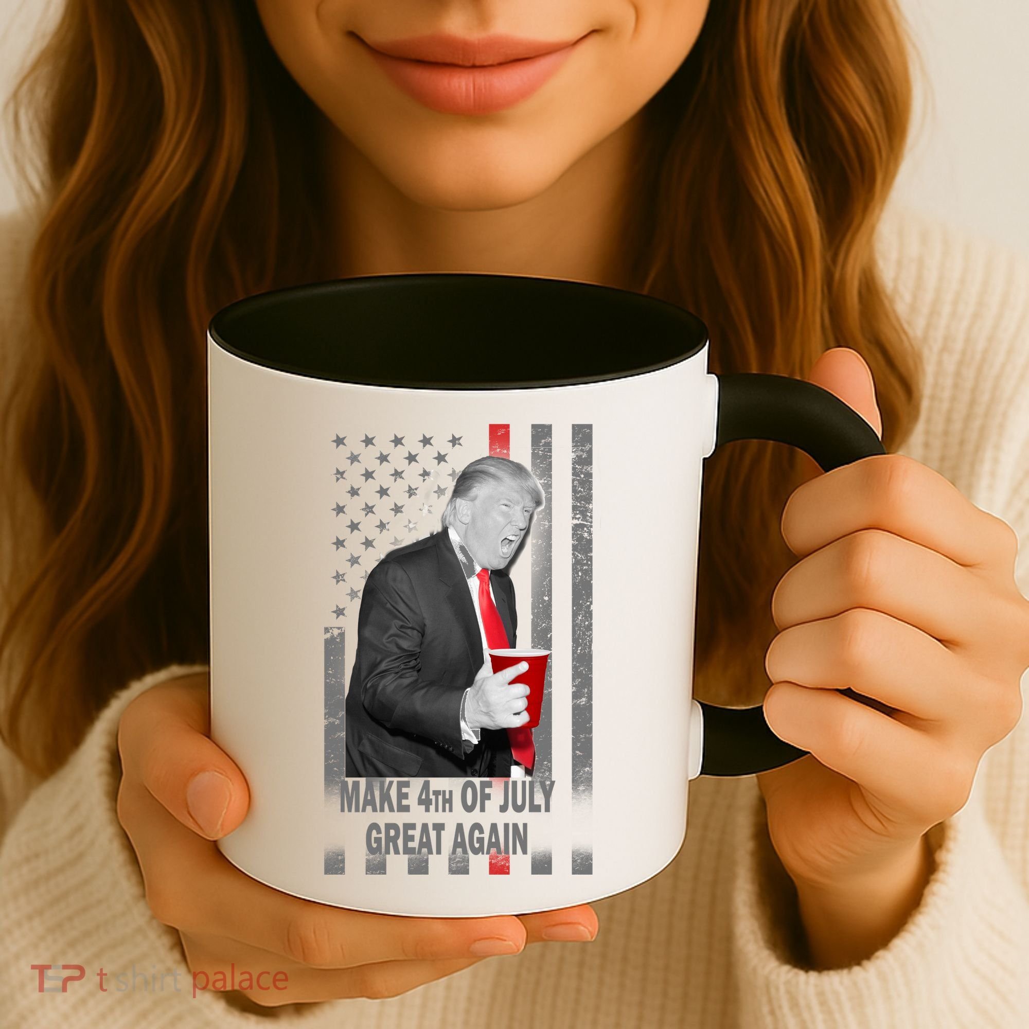 Donald Trump Make 4th Of July Great Again Coffee Mug