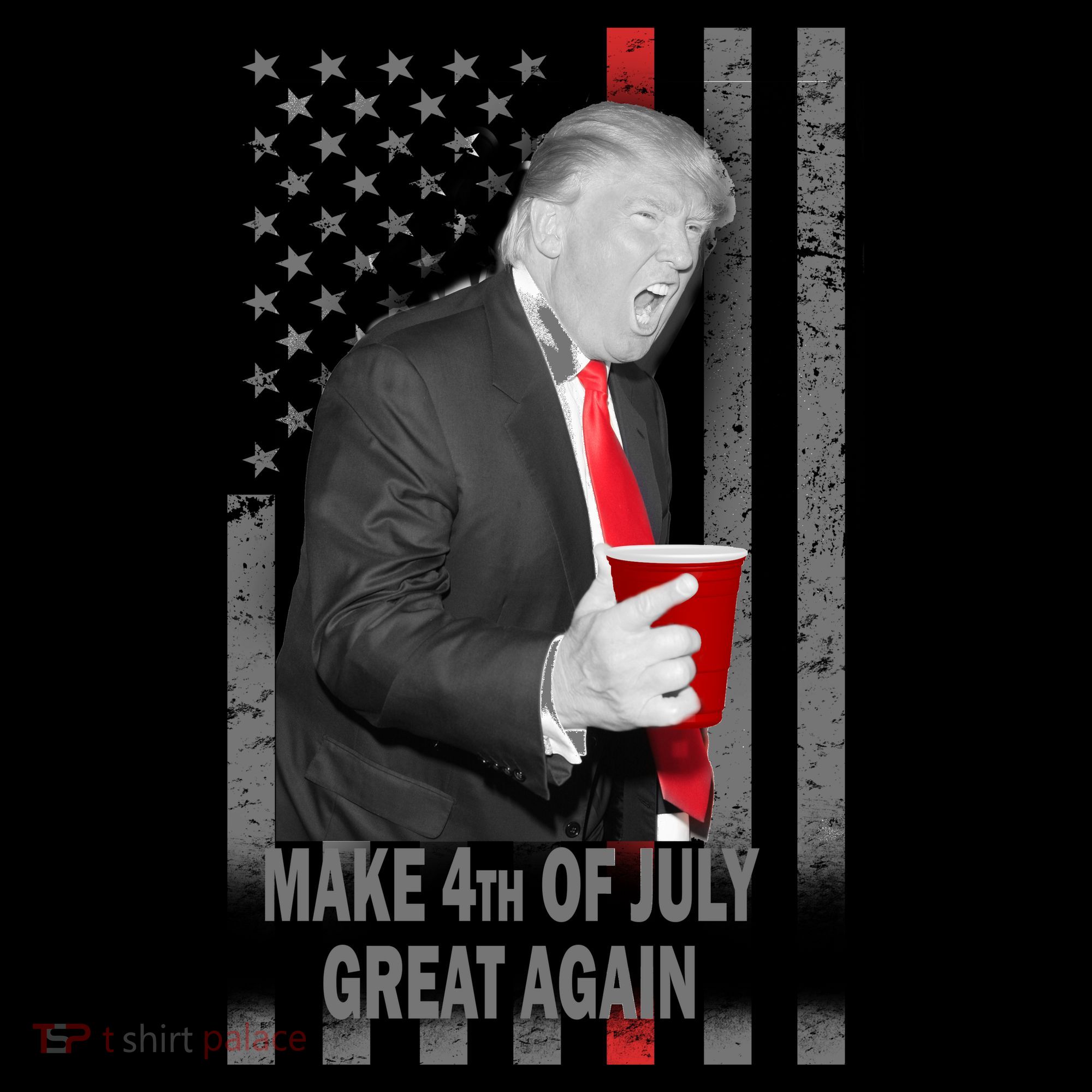 Donald Trump Make 4th Of July Great Again Coffee Mug
