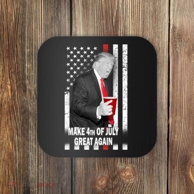 Donald Trump Make 4th Of July Great Again Coaster