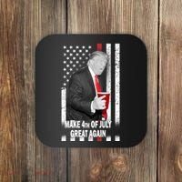 Donald Trump Make 4th Of July Great Again Coaster thumb 0