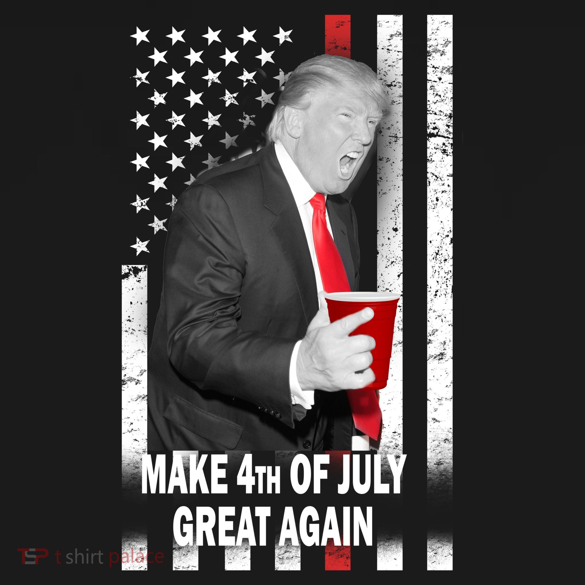 Donald Trump Make 4th Of July Great Again Mousepad