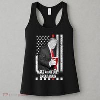Donald Trump Make 4th Of July Great Again Women's Tank Top thumb 3
