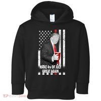 Donald Trump Make 4th Of July Great Again Toddler Hoodie thumb 0