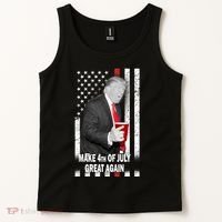 Donald Trump Make 4th Of July Great Again Tank Top thumb 2