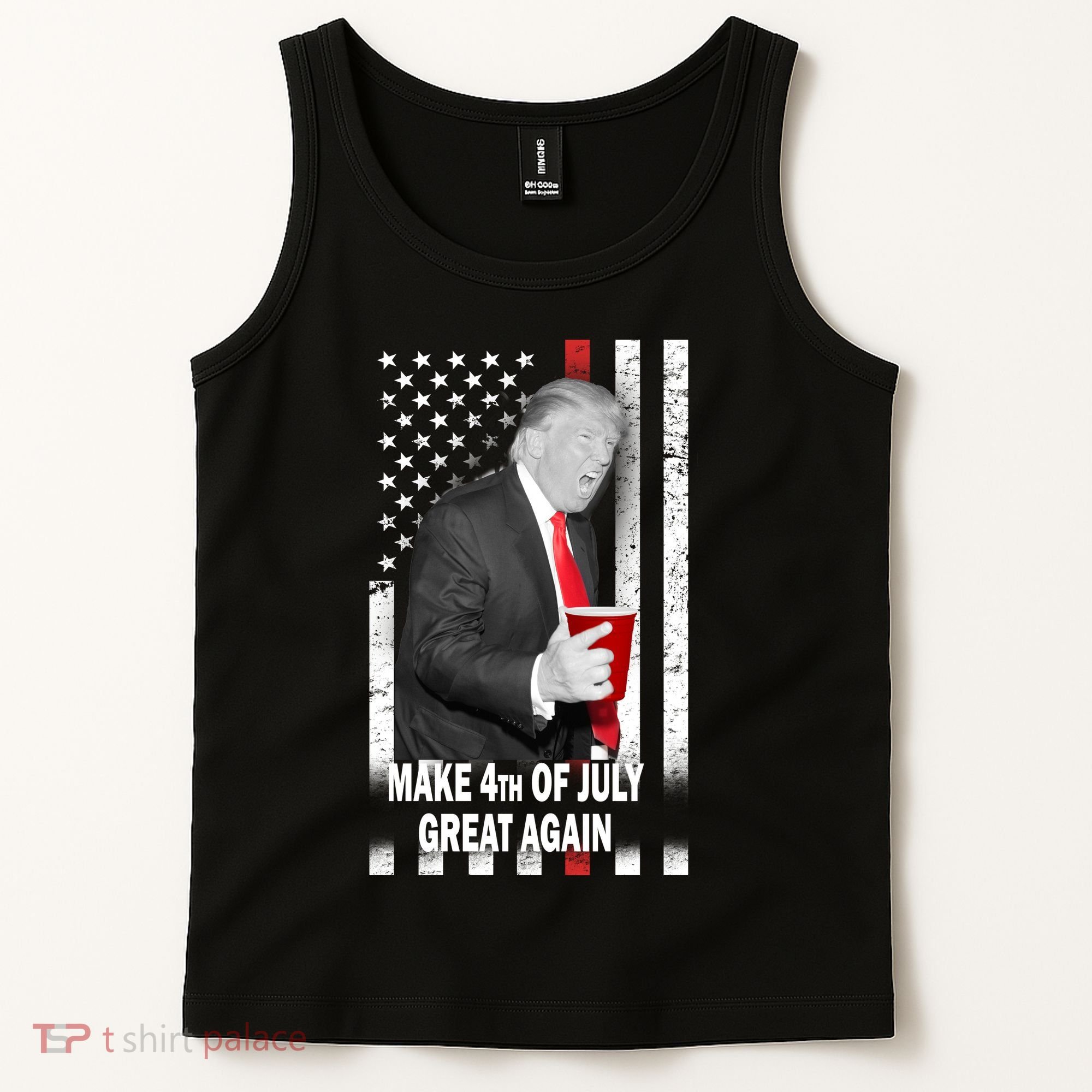 Donald Trump Make 4th Of July Great Again Tank Top