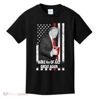 Donald Trump Make 4th Of July Great Again Kids T-Shirt thumb 0