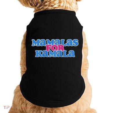 Mamalas For Kamala This Mamala Voting For Kamala Raglan Doggie Tank