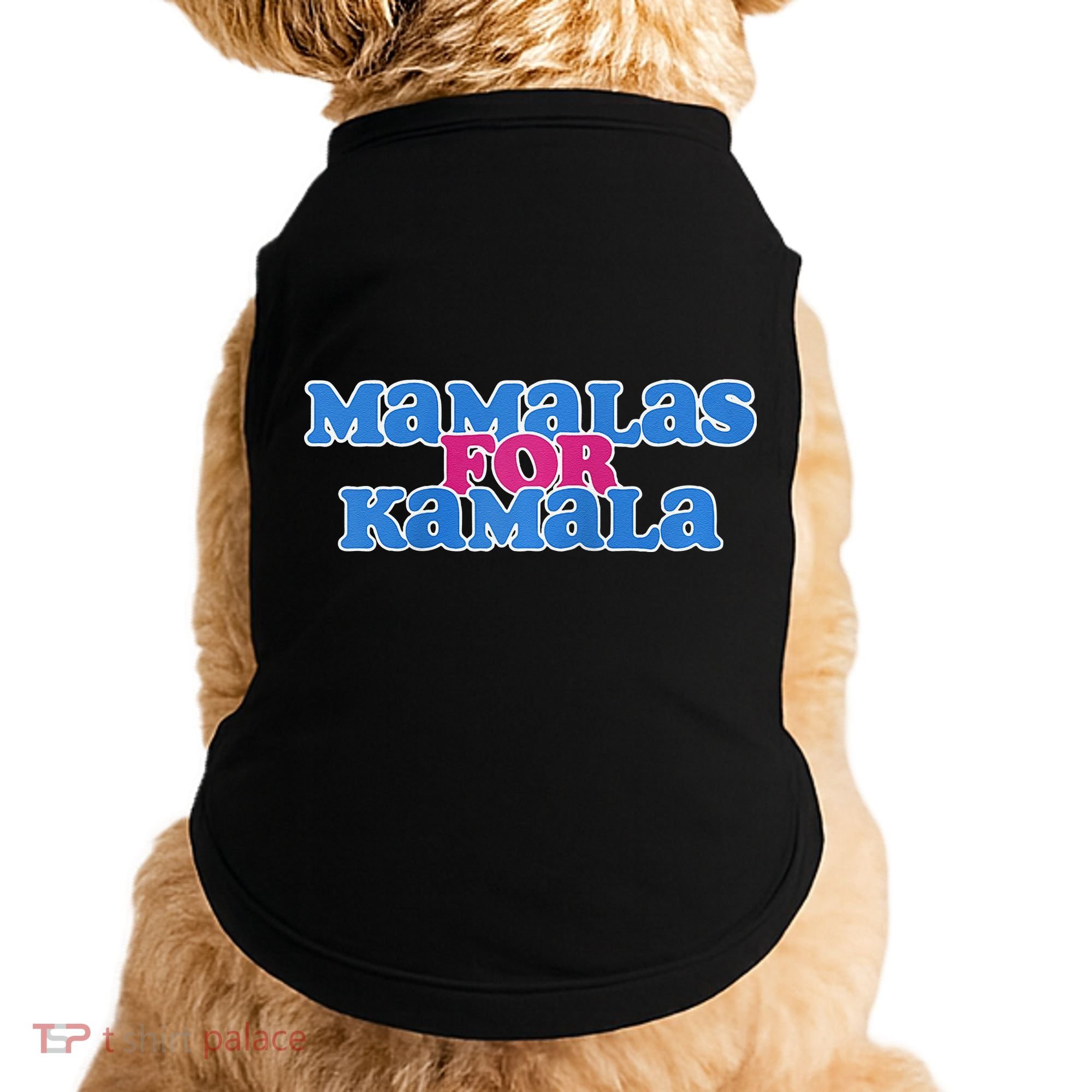 Mamalas For Kamala This Mamala Voting For Kamala Raglan Doggie Tank