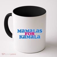 Mamalas For Kamala This Mamala Voting For Kamala Raglan Coffee Mug thumb 0