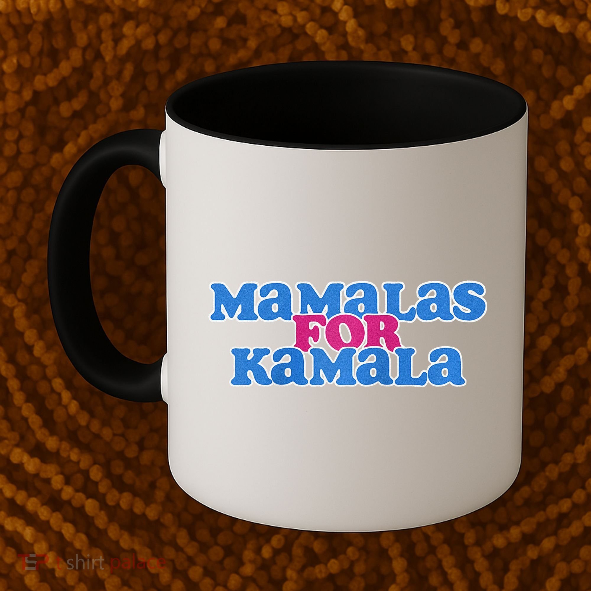 Mamalas For Kamala This Mamala Voting For Kamala Raglan Coffee Mug