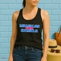 Mamalas For Kamala This Mamala Voting For Kamala Raglan Women's Tank Top thumb 2