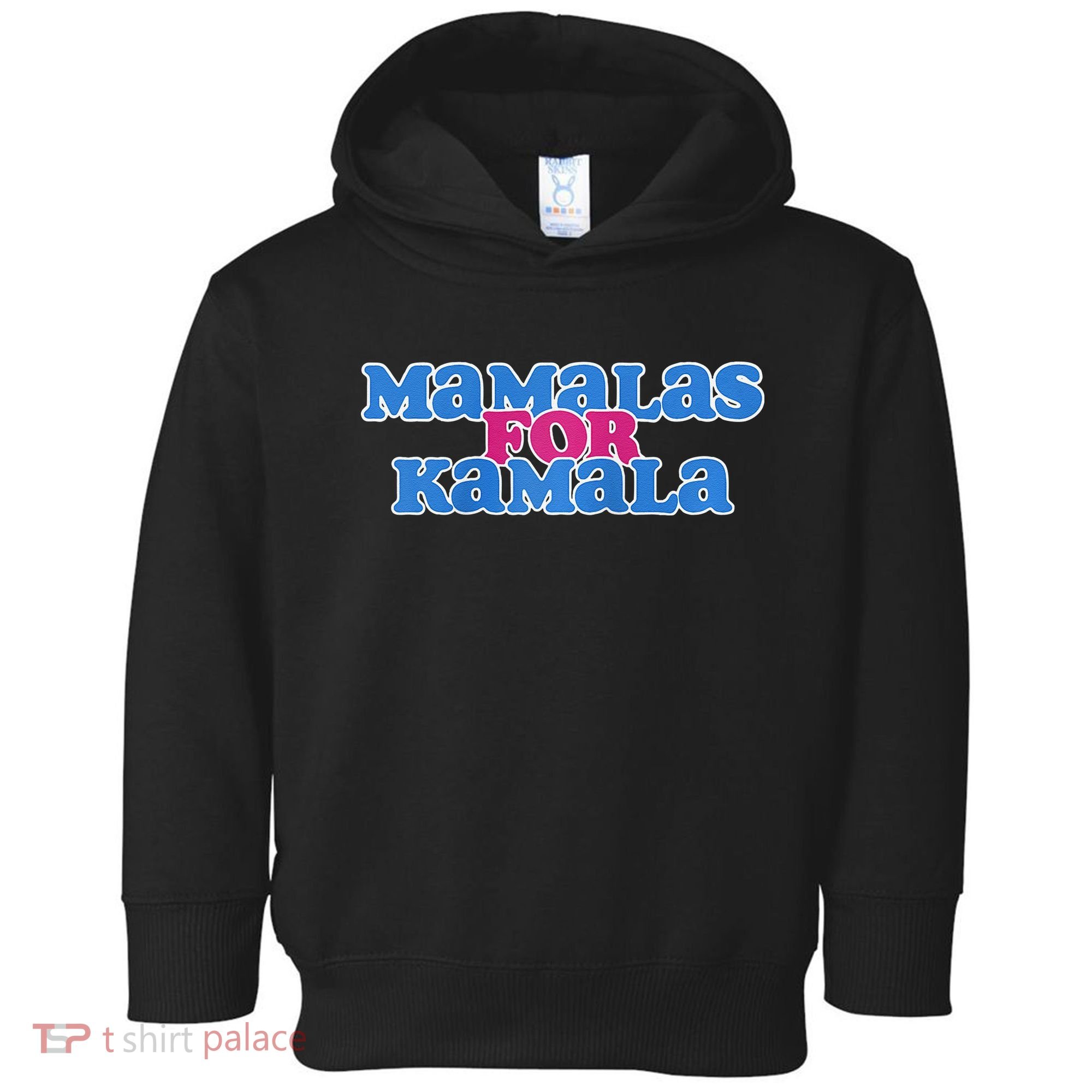 Mamalas For Kamala This Mamala Voting For Kamala Raglan Toddler Hoodie