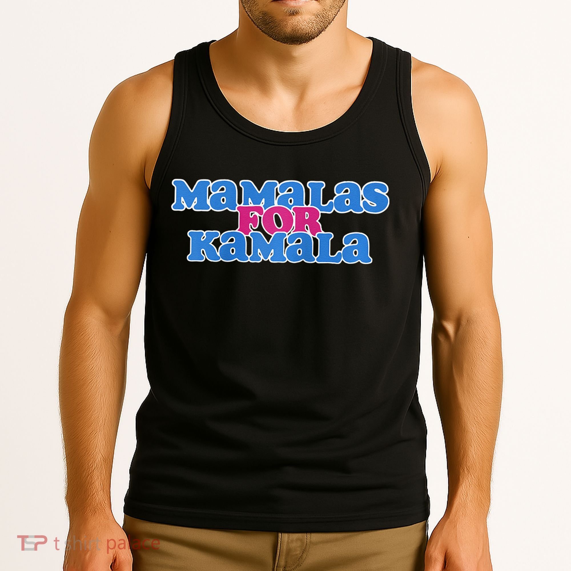 Mamalas For Kamala This Mamala Voting For Kamala Raglan Tank Top