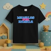 Mamalas For Kamala This Mamala Voting For Kamala Raglan Toddler T-Shirt thumb 3