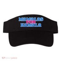 Mamalas For Kamala This Mamala Voting For Kamala Raglan Visor thumb 0