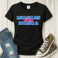 Mamalas For Kamala This Mamala Voting For Kamala Raglan Women's T-Shirt thumb 3