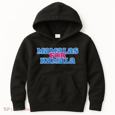 Mamalas For Kamala This Mamala Voting For Kamala Raglan Kids Hoodie