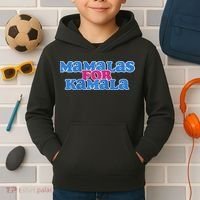 Mamalas For Kamala This Mamala Voting For Kamala Raglan Kids Hoodie thumb 2