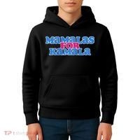 Mamalas For Kamala This Mamala Voting For Kamala Raglan Kids Hoodie thumb 4