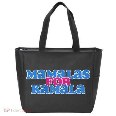 Mamalas For Kamala This Mamala Voting For Kamala Raglan Tote Bag
