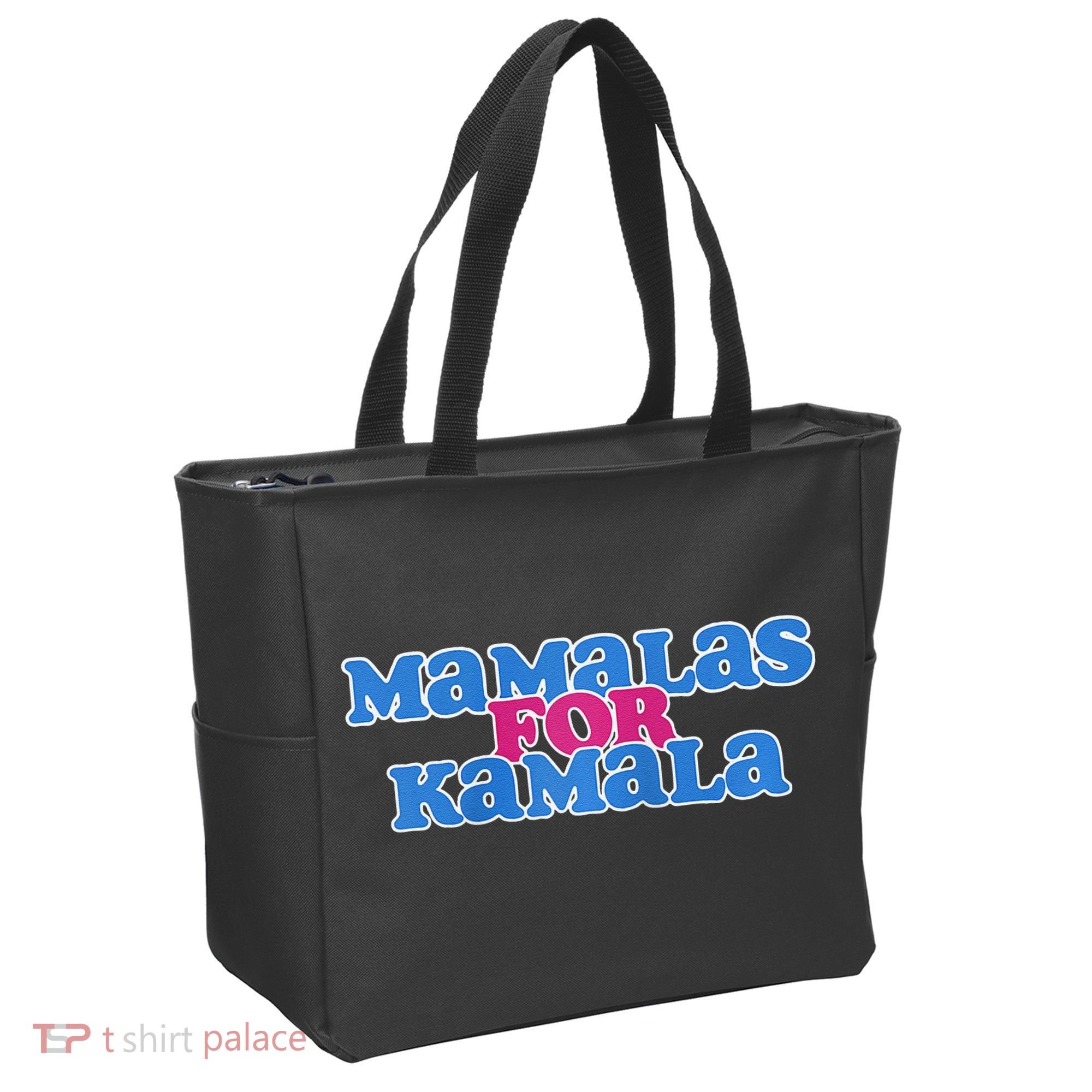 Mamalas For Kamala This Mamala Voting For Kamala Raglan Tote Bag