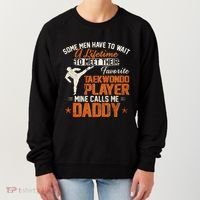 My Favorite Korea Taekwondo Training Player Calls Me Daddy Gift Women's Sweatshirt thumb 0