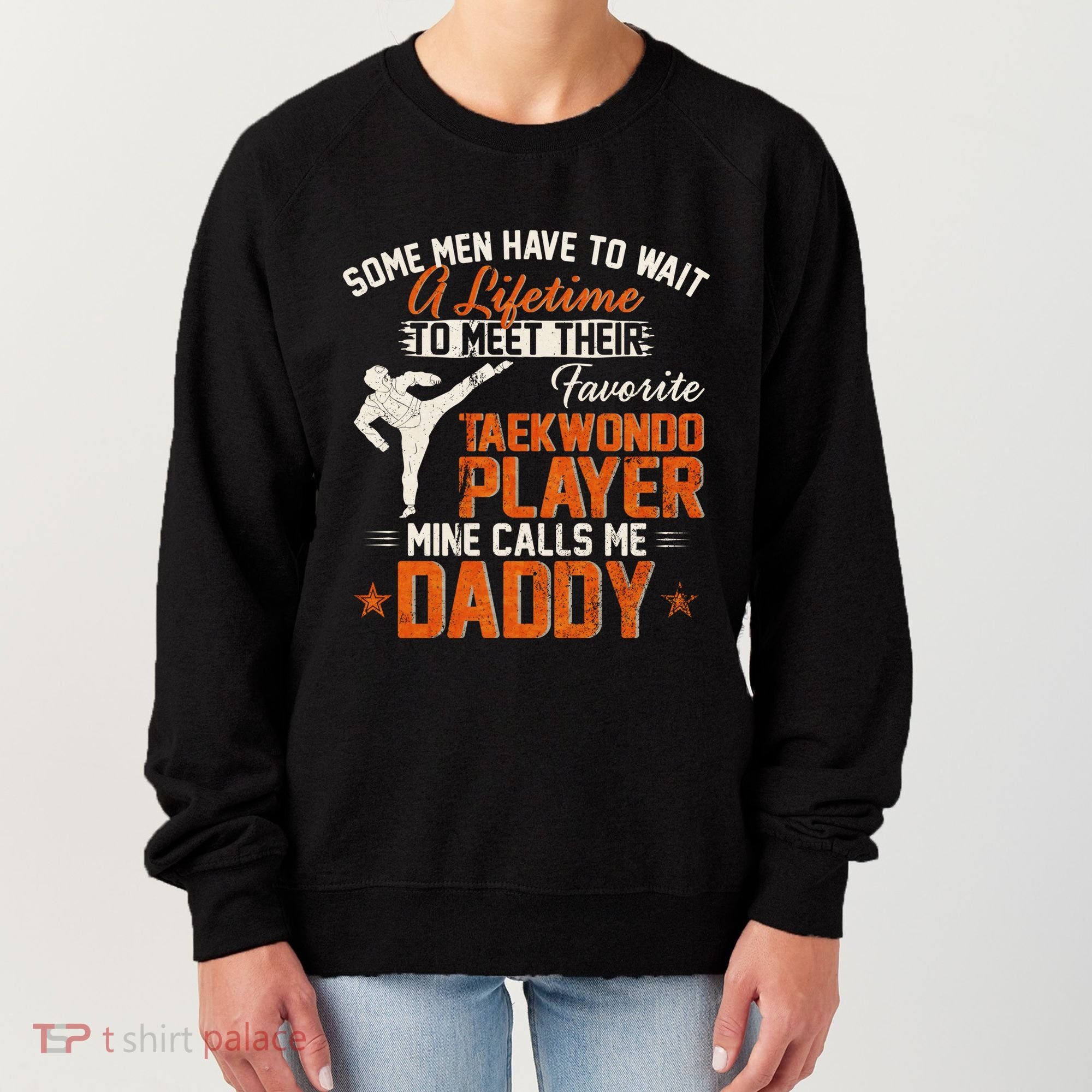 My Favorite Korea Taekwondo Training Player Calls Me Daddy Gift Women's Sweatshirt