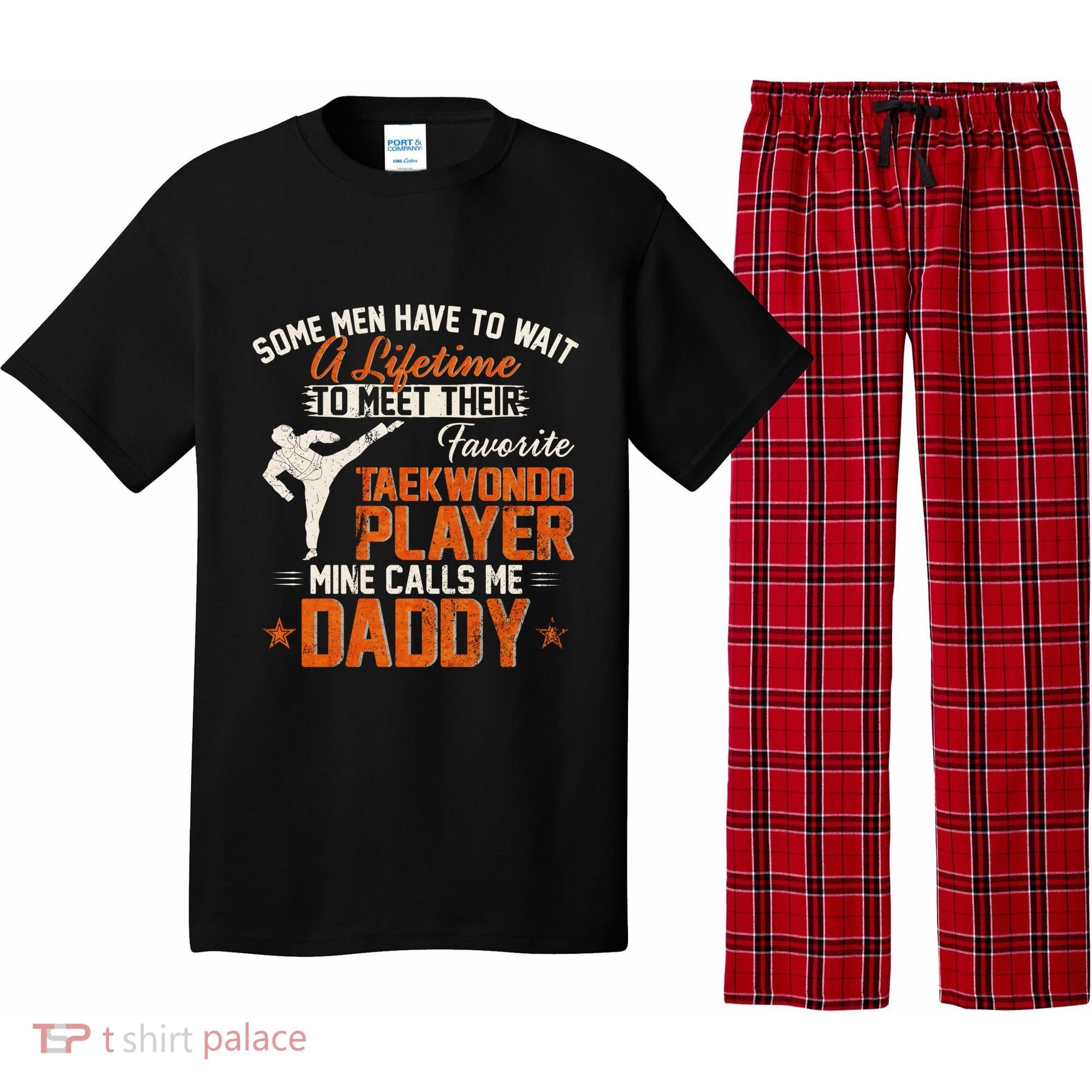 My Favorite Korea Taekwondo Training Player Calls Me Daddy Gift Pajama Set