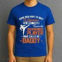My Favorite Korea Taekwondo Training Player Calls Me Daddy Gift T-Shirt thumb 3