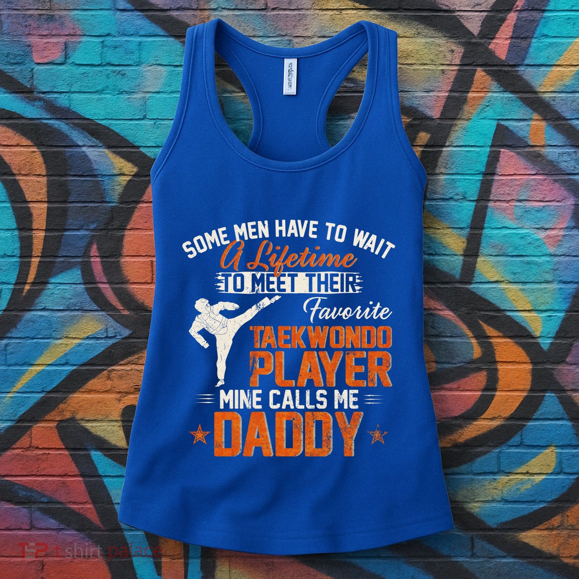 My Favorite Korea Taekwondo Training Player Calls Me Daddy Gift Women's Tank Top