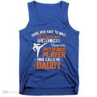 My Favorite Korea Taekwondo Training Player Calls Me Daddy Gift Tank Top thumb 0