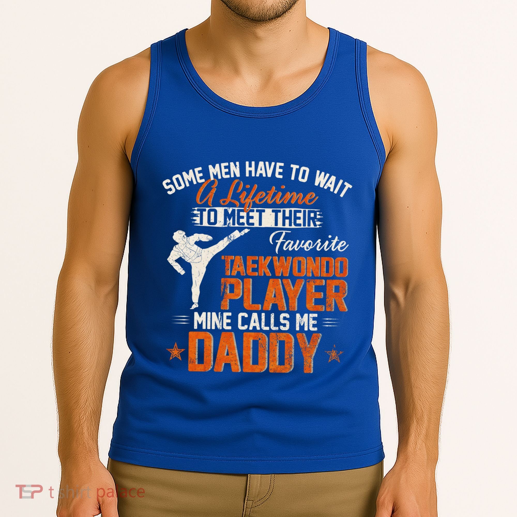 My Favorite Korea Taekwondo Training Player Calls Me Daddy Gift Tank Top