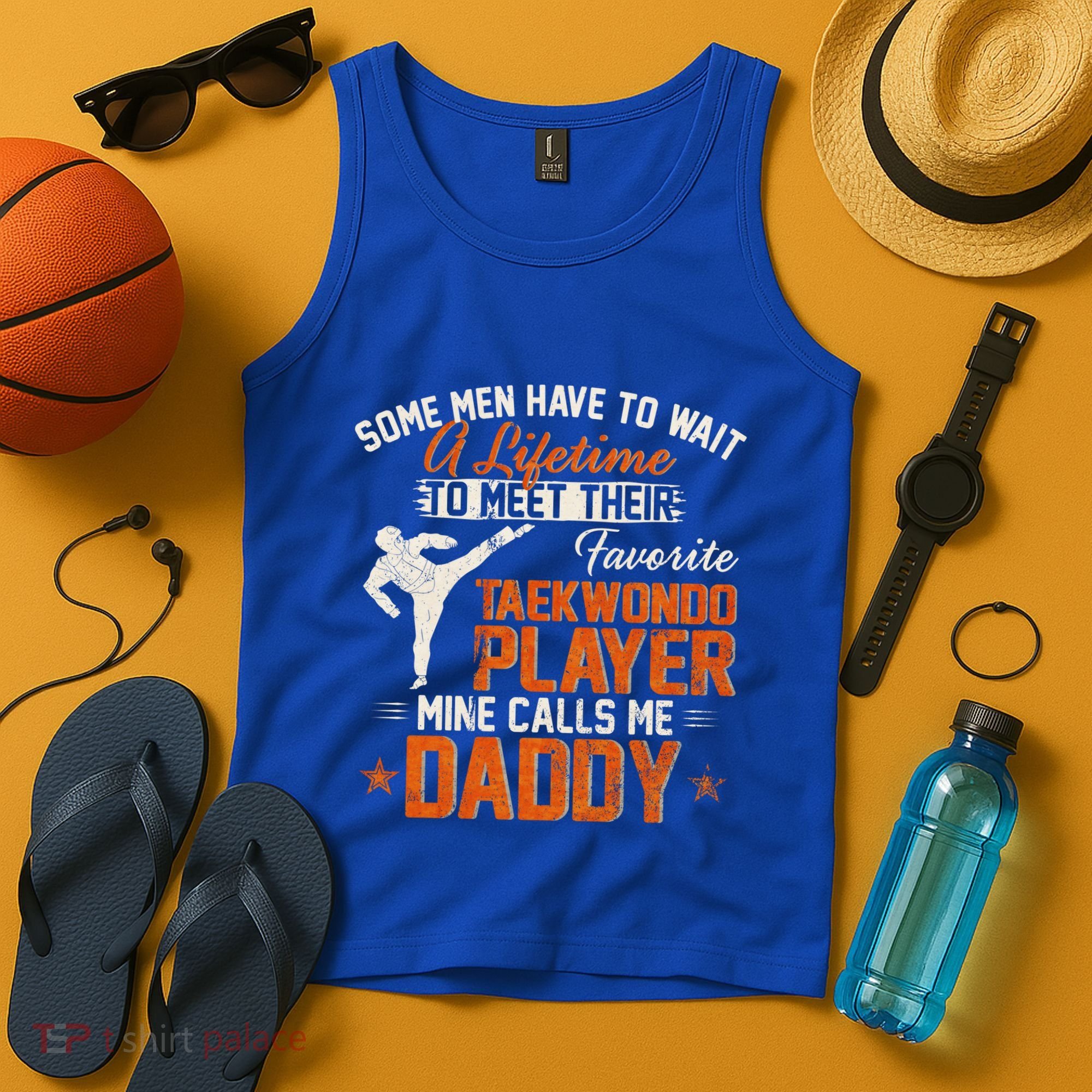 My Favorite Korea Taekwondo Training Player Calls Me Daddy Gift Tank Top