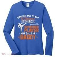 My Favorite Korea Taekwondo Training Player Calls Me Daddy Gift Women's Long Sleeve Shirt thumb 0