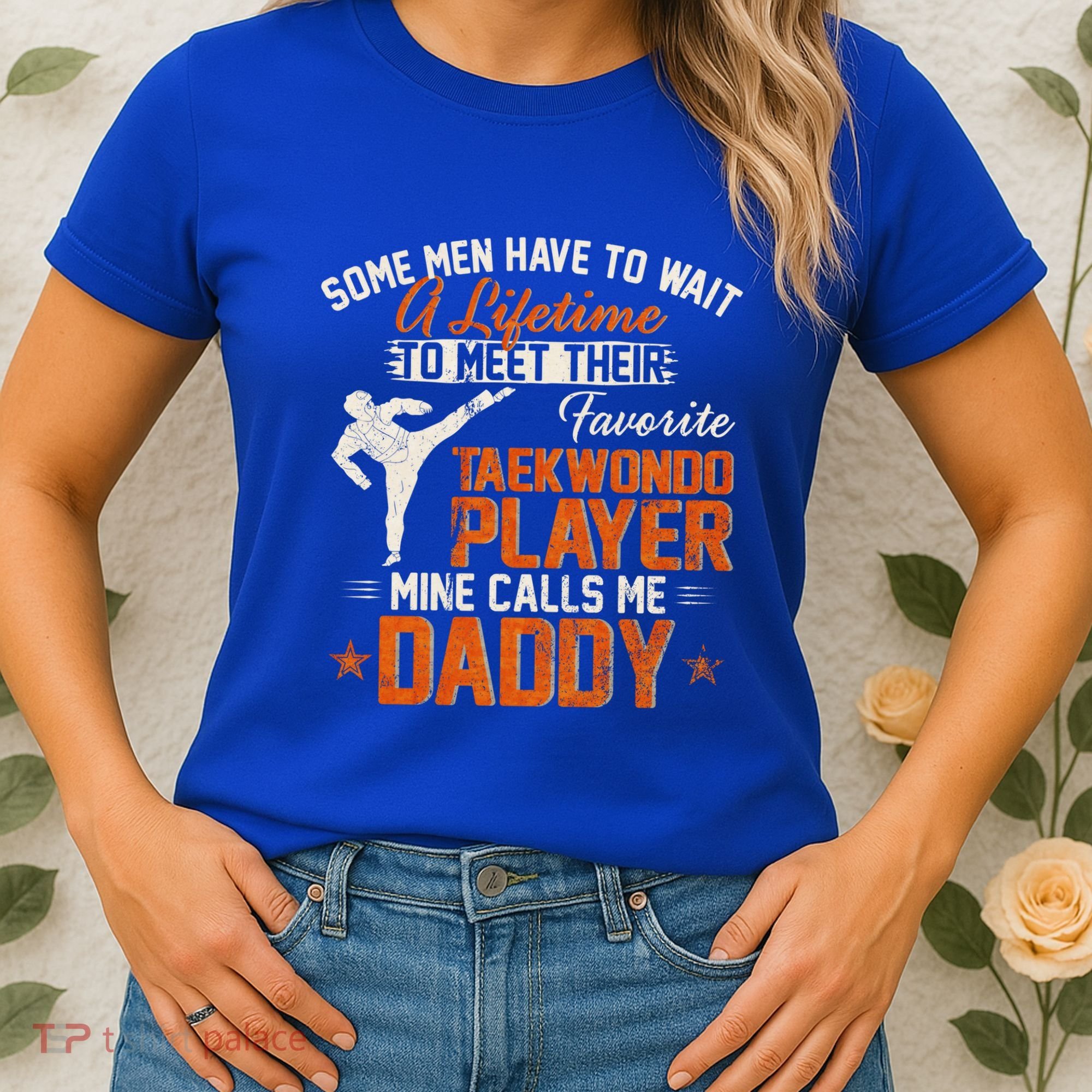 My Favorite Korea Taekwondo Training Player Calls Me Daddy Gift Women's T-Shirt