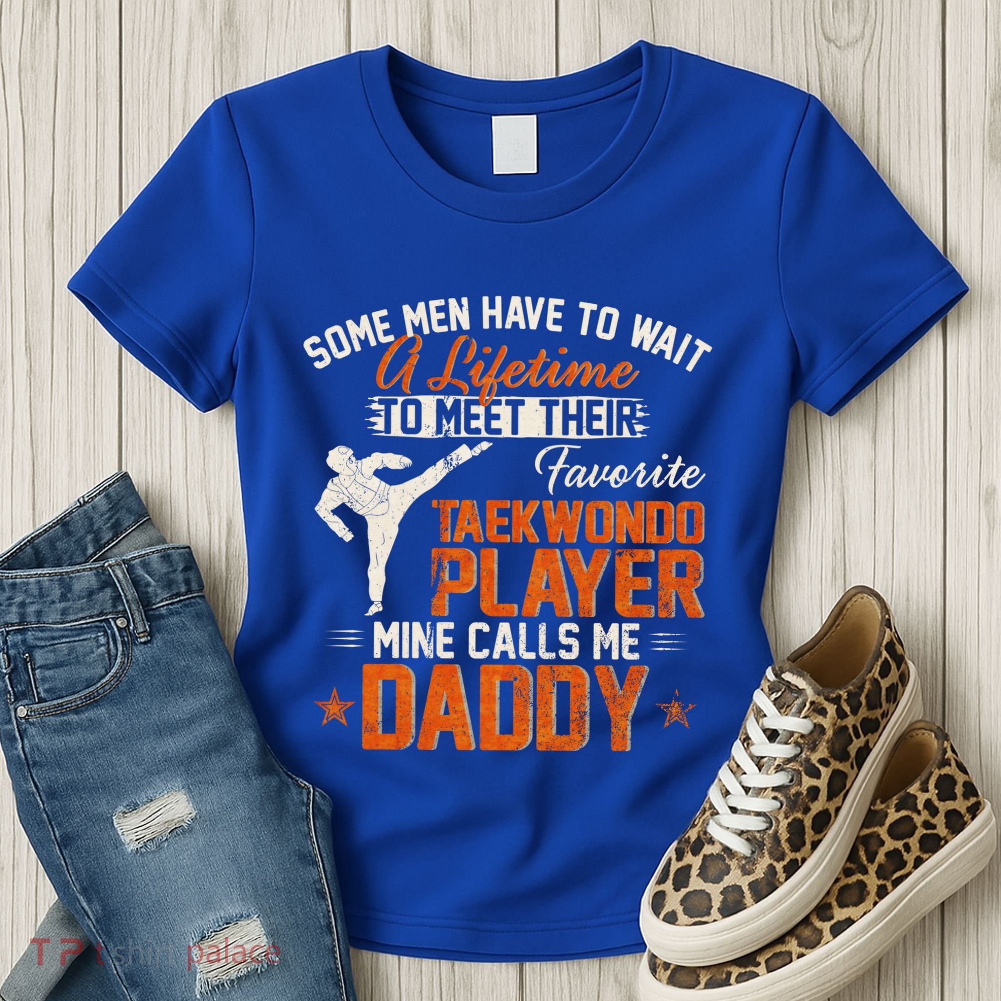 My Favorite Korea Taekwondo Training Player Calls Me Daddy Gift Women's T-Shirt