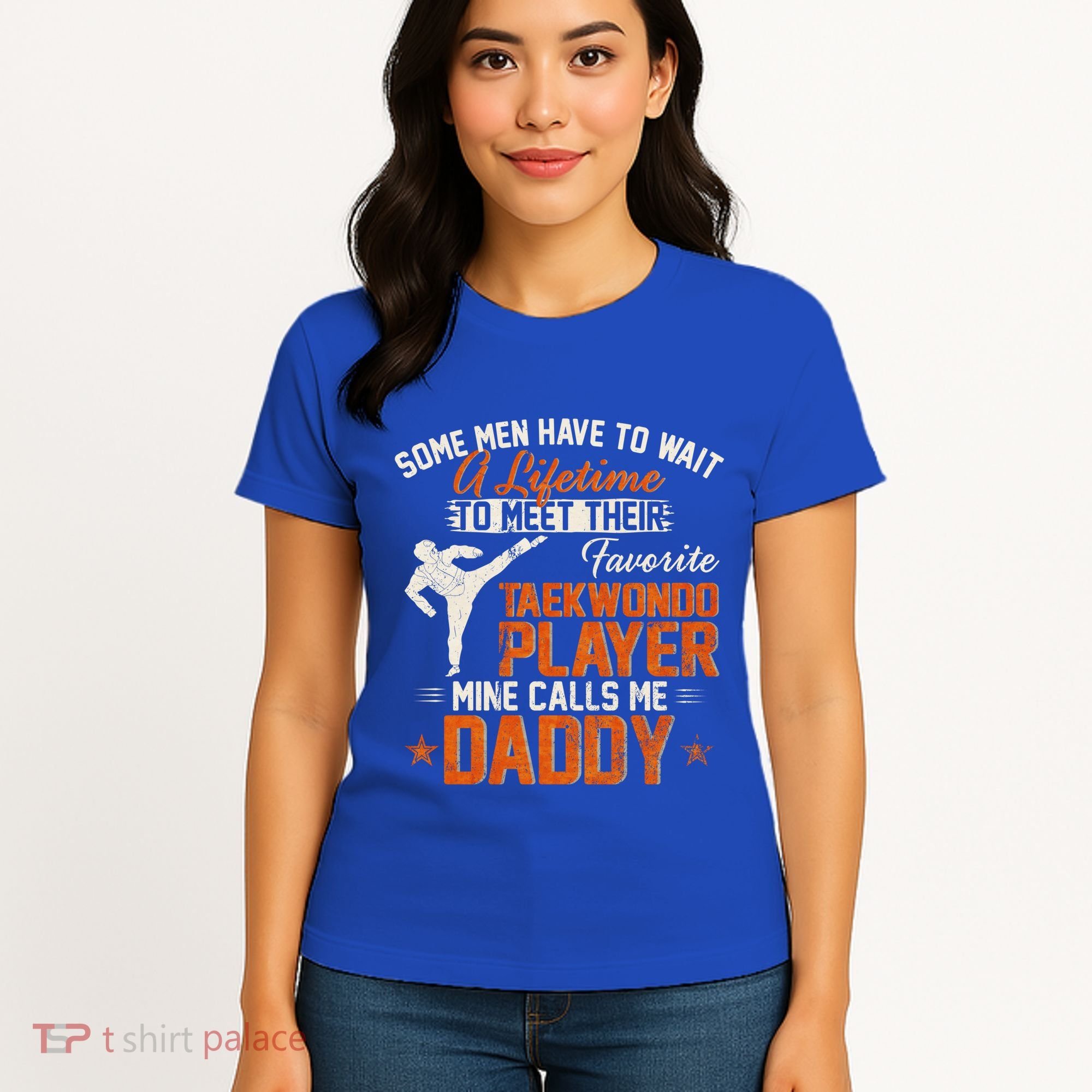 My Favorite Korea Taekwondo Training Player Calls Me Daddy Gift Women's T-Shirt
