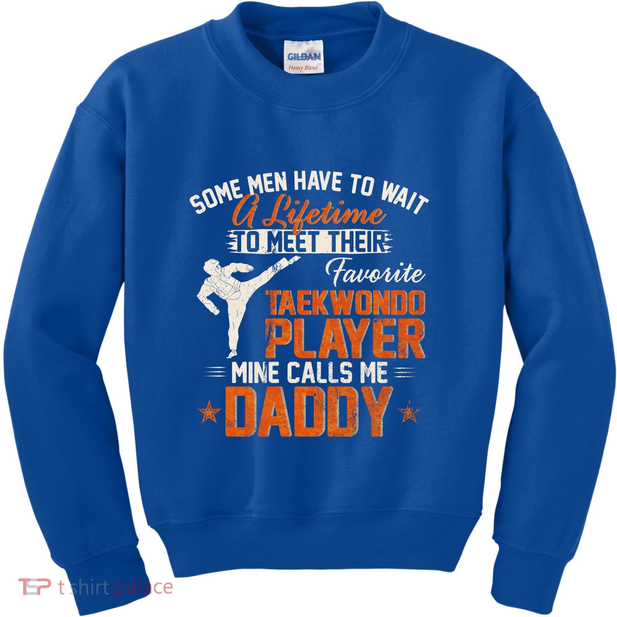 My Favorite Korea Taekwondo Training Player Calls Me Daddy Gift Kids Sweatshirt