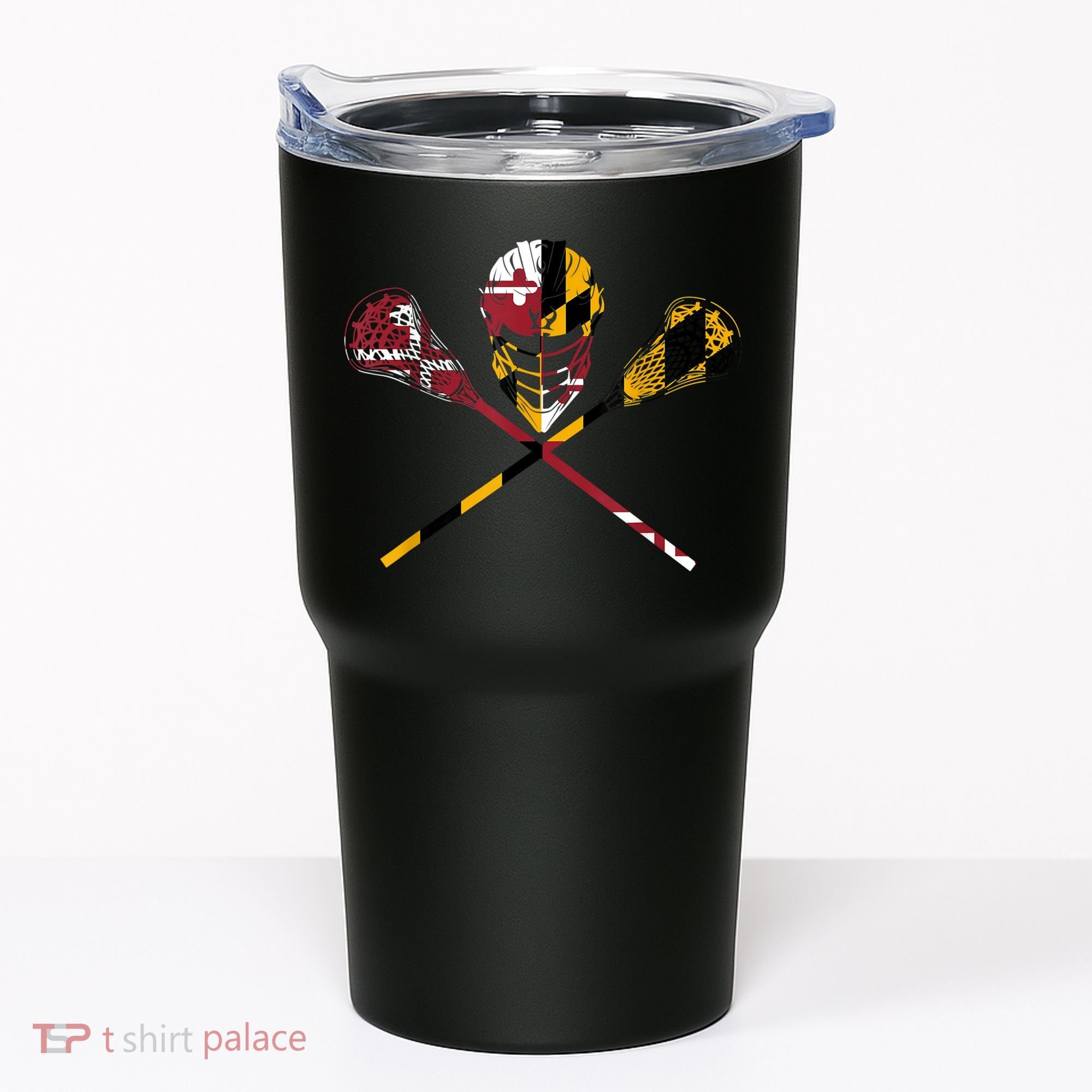 Maryland Flag Lacrosse Tumbler