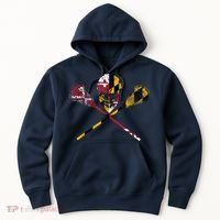 Maryland Flag Lacrosse Hoodie thumb 0