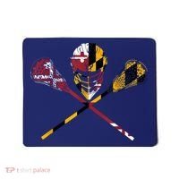 Maryland Flag Lacrosse Mousepad thumb 0
