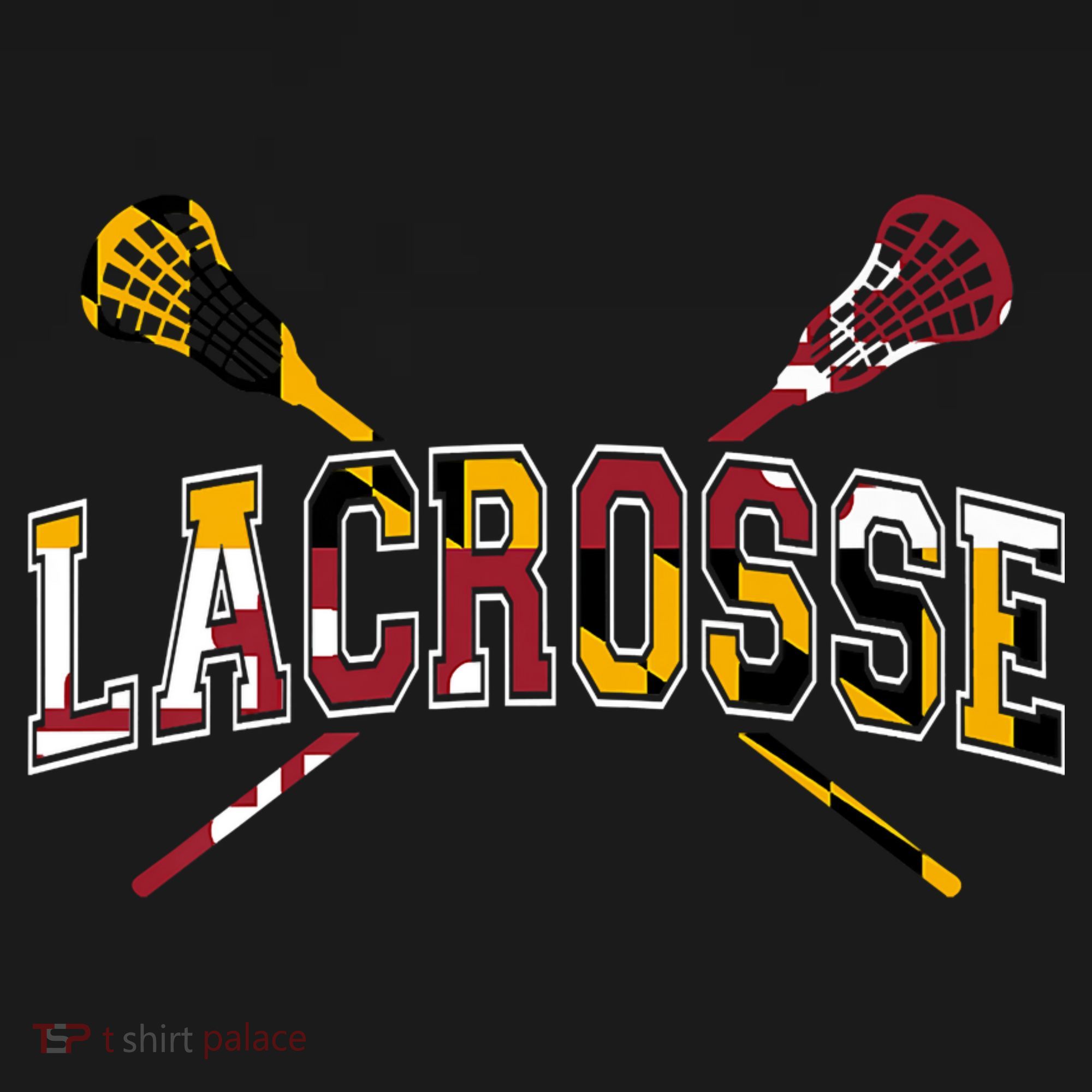Maryland Flag Lacrosse Bucket Hat
