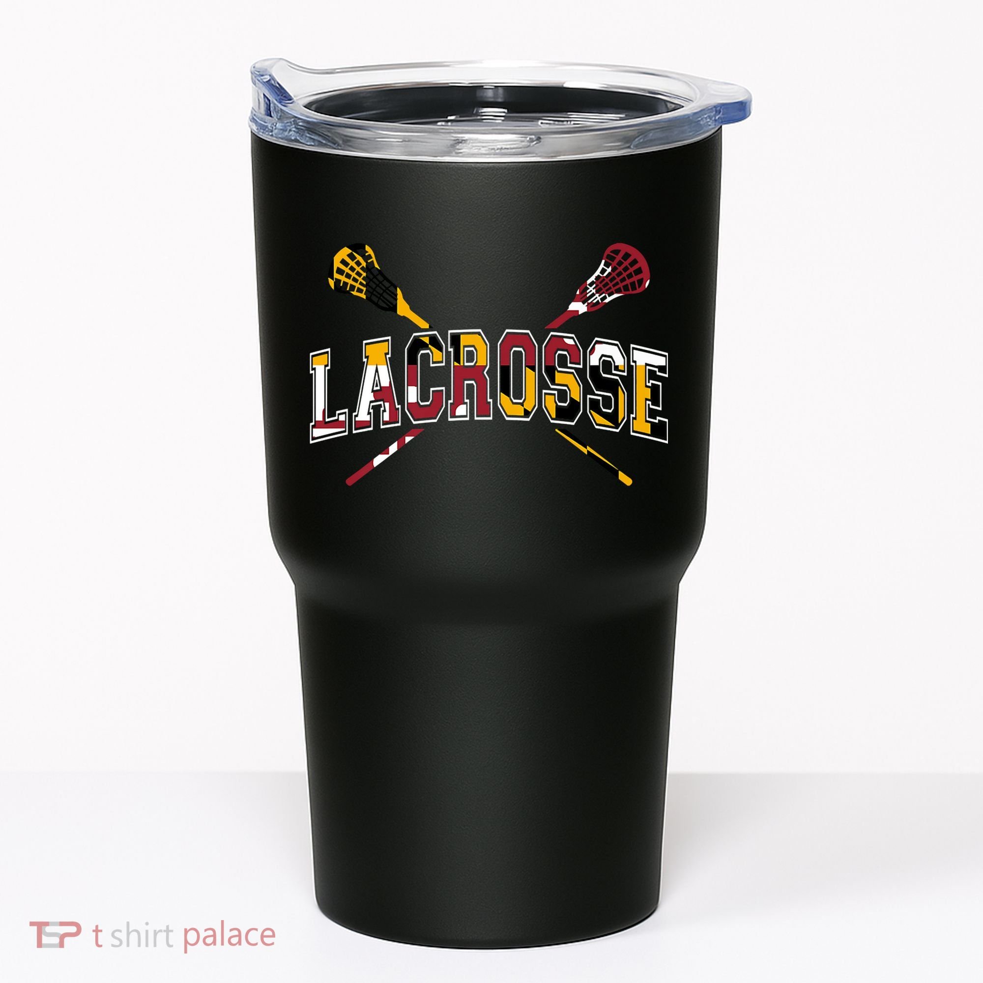 Maryland Flag Lacrosse Tumbler