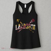 Maryland Flag Lacrosse Women's Tank Top thumb 3