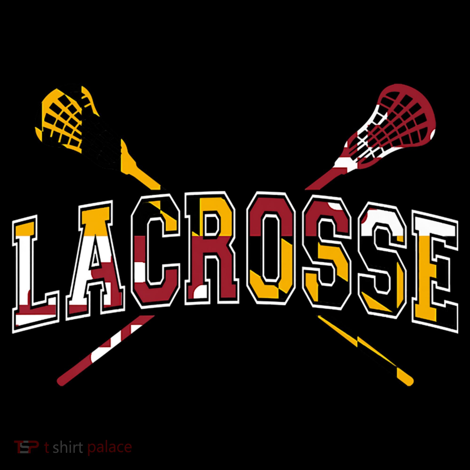 Maryland Flag Lacrosse Women's Tank Top