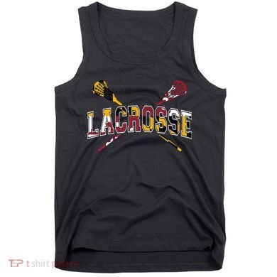 Maryland Flag Lacrosse Tank Top