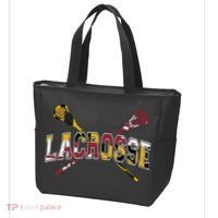 Maryland Flag Lacrosse Tote Bag thumb 3